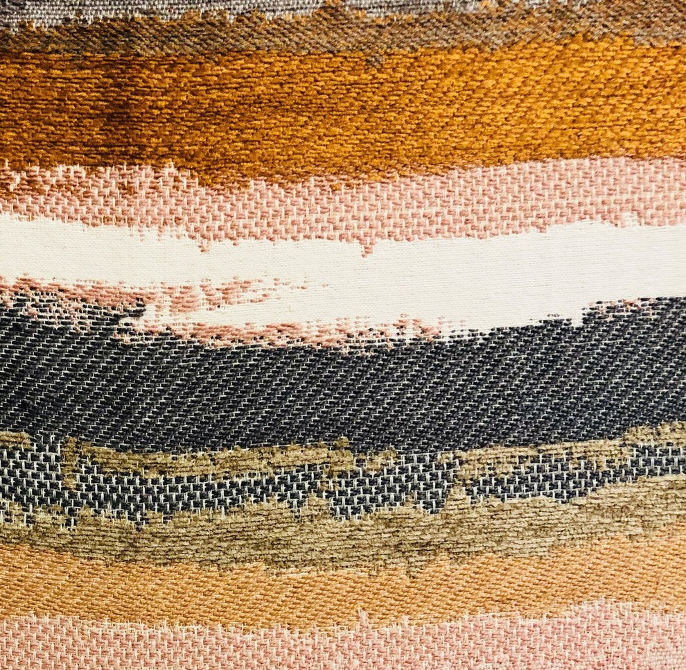 Bahia Belle Striped Luxury Throw Pillow, 16"x16"