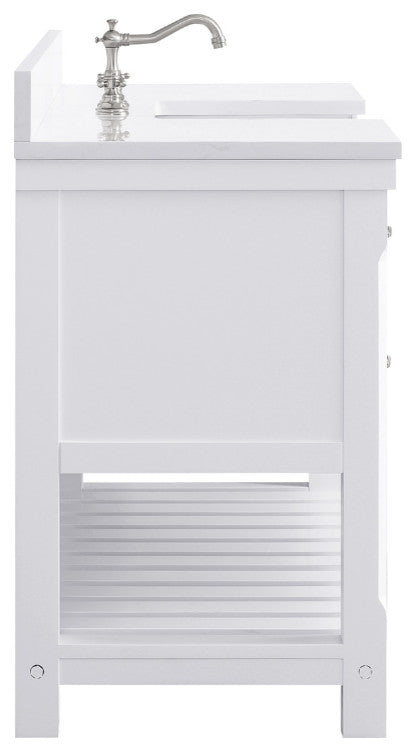 Wesley 54" Bathroom Vanity, White