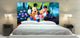 "Mickey And Miney" Headboard