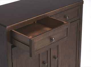 Butler Specialty Imperial Wood Accent Cabinet - Coffee Brown