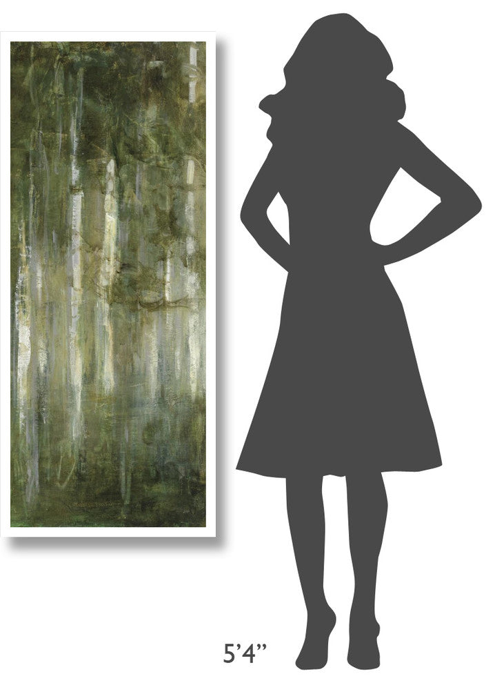 "Resolutions Panel III" Digital Paper Print by Julia Purinton, 22"x52"