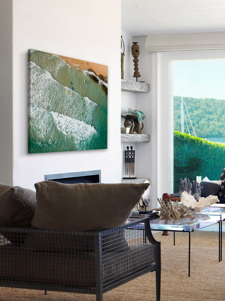 "Headed For The Surf" Print on Canvas by Karolis Janulis