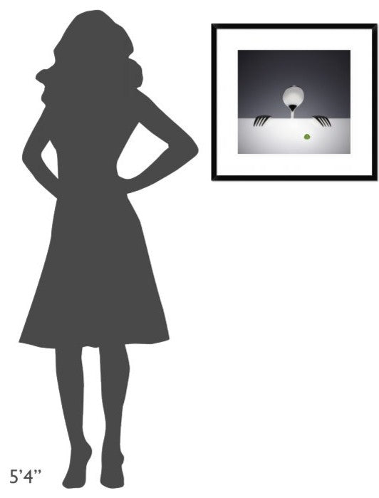 "Want You" Framed Digital Print by Wieteke De Kogel, 24x22"