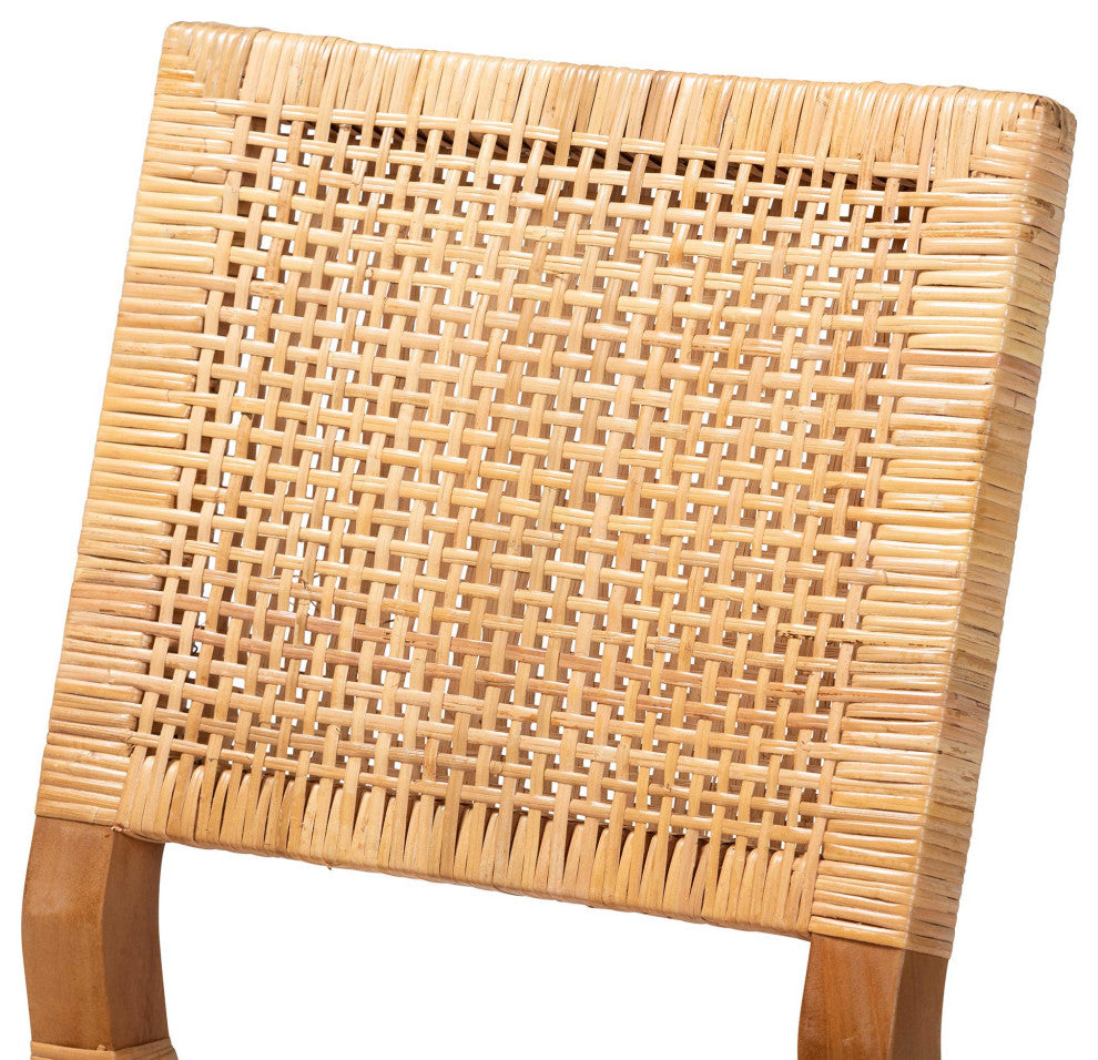 Leighton Modern Bohemian Collection, 2-Piece Dining Chair Set