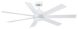 Fanimation Pendry-KIT-56 Pendry 56" 7 Blade Indoor / Outdoor - Matte White /