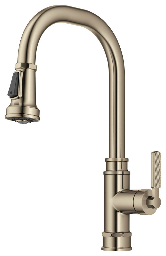 Sellette Pull-Down Kitchen Faucet, Spot Free Antique Champagne Bronze