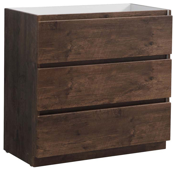 Fresca Lazzaro 36" Rosewood Cabinet