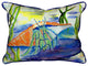 Betsy Drake Hermit Crab Extra Large 20 X 24 Indoor / Outdoor Pillow