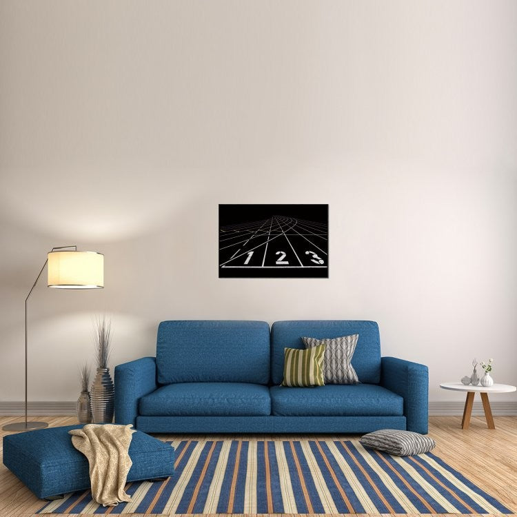 "Untitled" Framed Canvas Giclee by Roland Shainidze, 37x25"