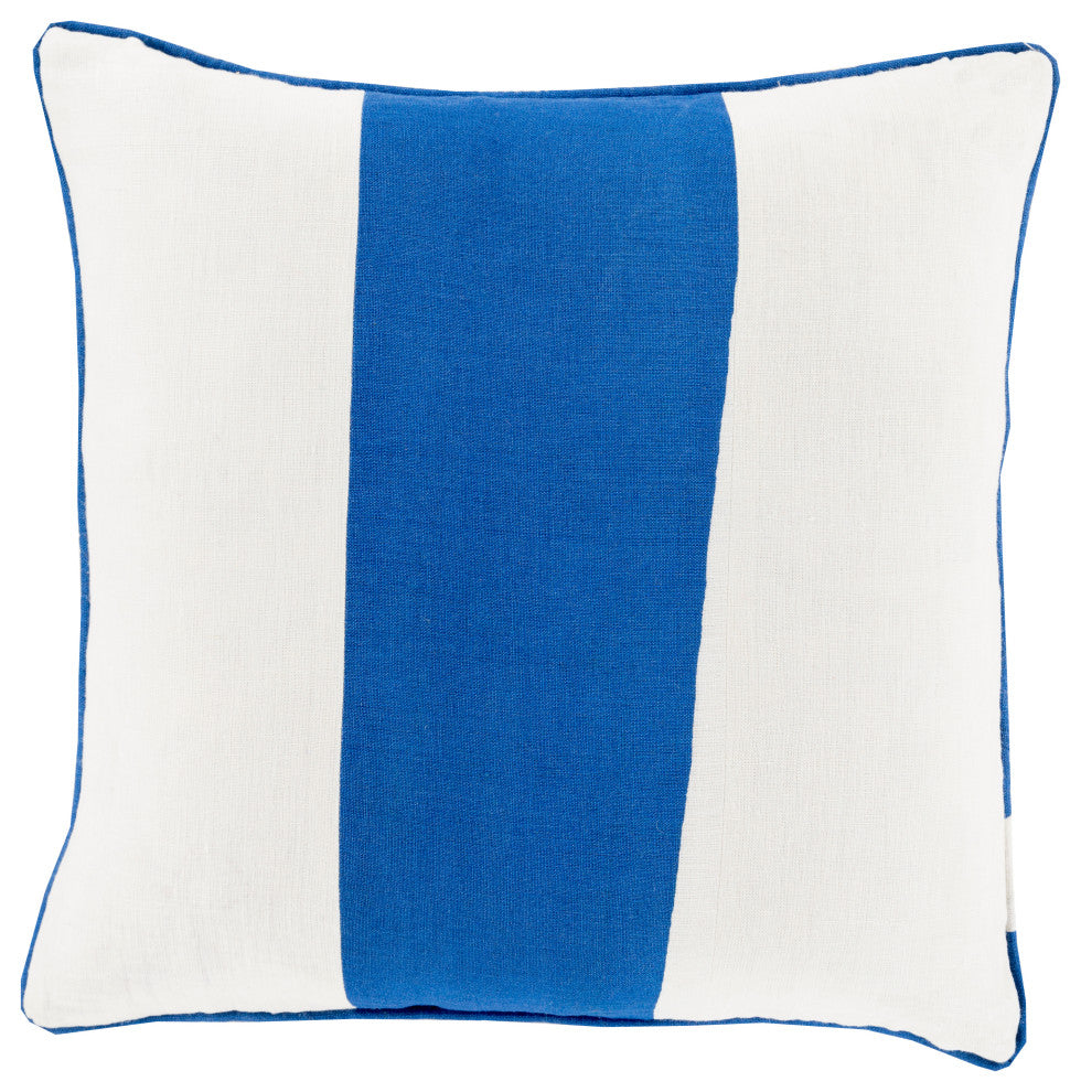 Surya Linen Stripe LS-001 22" x 22" Pillow Kit