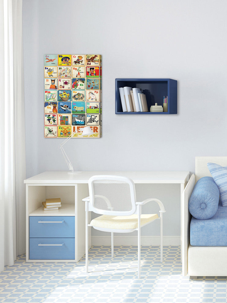 "Letter Fun" Painting Print on Canvas by Curtis