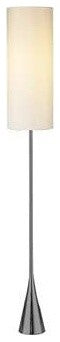 Bella Floor Lamp, Black Nickel