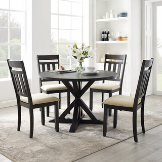 Hayden 5-Piece Round Dining Set