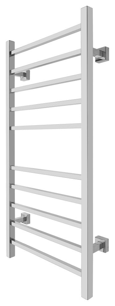 Metropolitan Towel Warmer Dual Connection Polished, 10 Bars