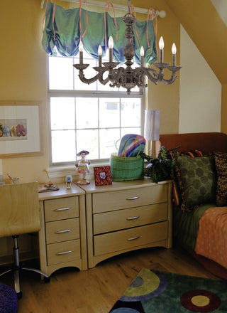 Crystorama Lighting Group 5126 Paris Market 6 Light 28"W Taper - Venetian