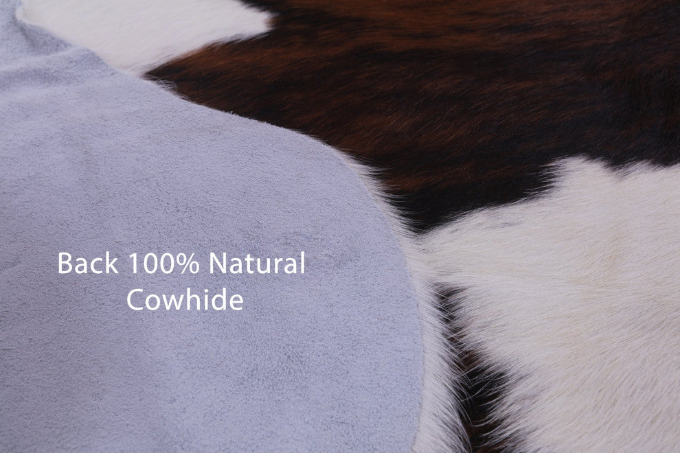 Natural Cowhide Rug 6' 5" X 6' 0" C1785