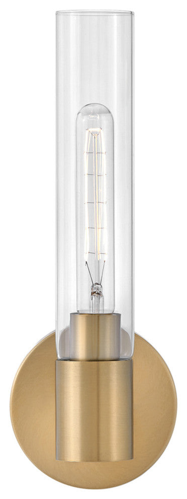 Lark 85400 Shea 15" Tall Vertical Bathroom Sconce - Chrome