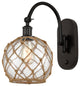 Innovations 518-1W-OB-G122-8RB-LED 1-Light Sconce, Oil Rubbed Bronze