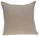 HomeRoots 20" x 0.5" x 20" Beautiful Transitional Tan Pillow Cover