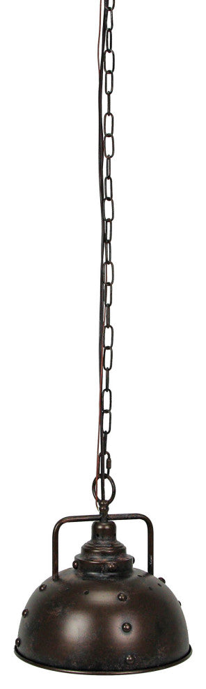 Rust Finish Farmhouse Hardwired Pendant Light Indoor Chandelier Fixture Lamp