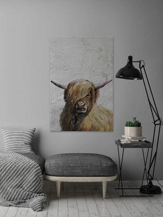 "Supercool II" Painting Print on Wrapped Canvas, 24"x36"