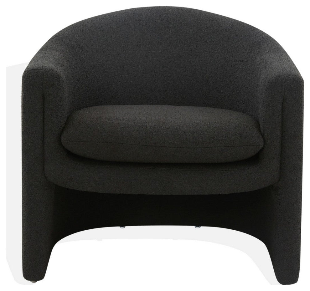 Safavieh Laylette Upholstered Accent Chair, Black
