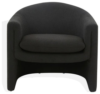 Safavieh Laylette Upholstered Accent Chair, Black