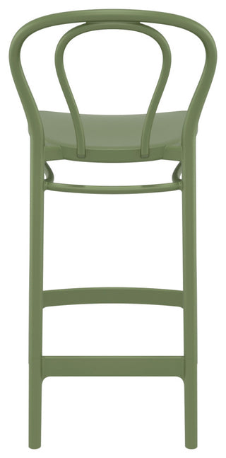 Victor Counter Stool Olive Green, Set of 2