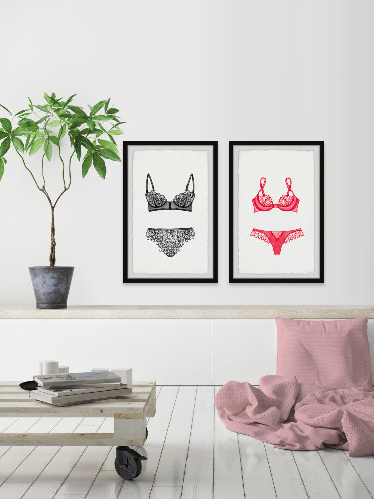 Be Comfortable Diptych, 2-Piece Set, 16x24 Panels