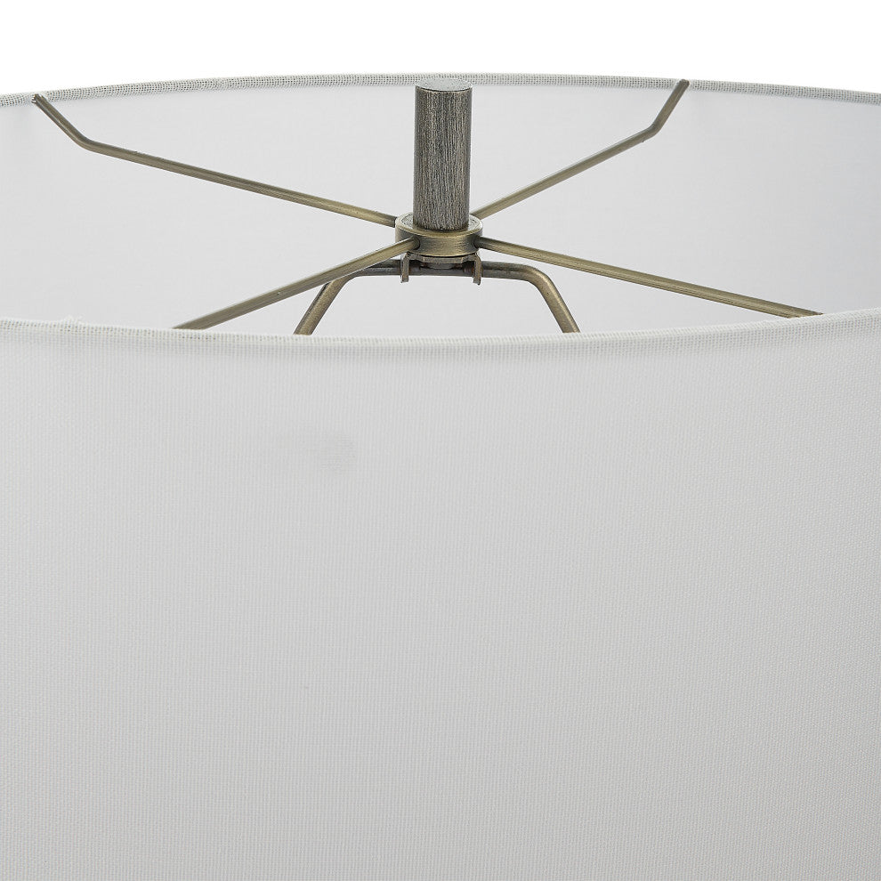 Uttermost 30204 V-Groove Modern Table Lamp