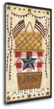 "Barn Star America" By Cindy Shamp, Giclee Print on Gallery Wrap Canvas