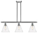Innovations 516-3I-SN-GBC-84 3 Light Island Light, Brushed Satin Nickel