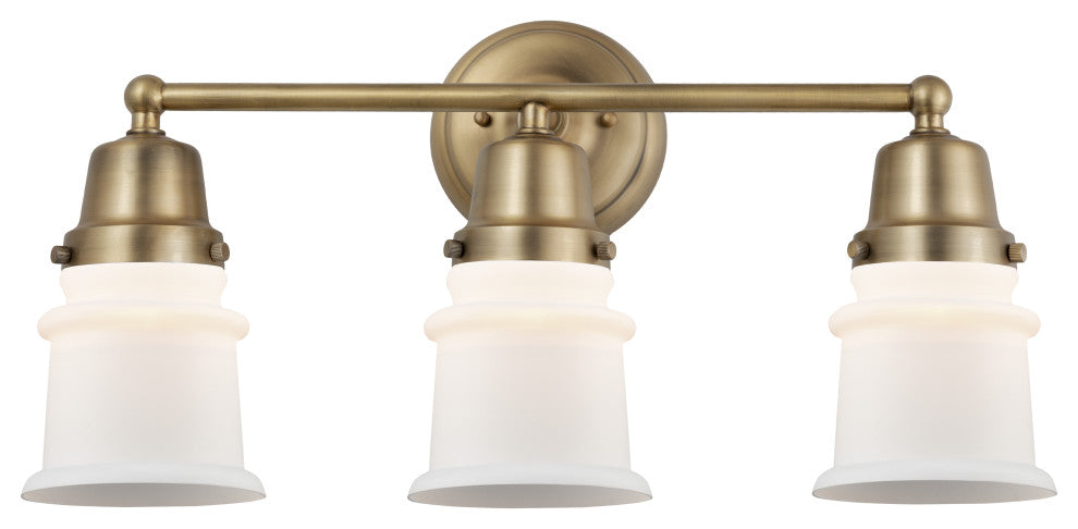 Innovations 623-3W-BB-G181S 3 Light 22" Bath Vanity Light, Brushed Brass