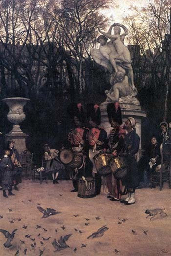The Return March in the Tuileries - Paper Poster 20" x 30"