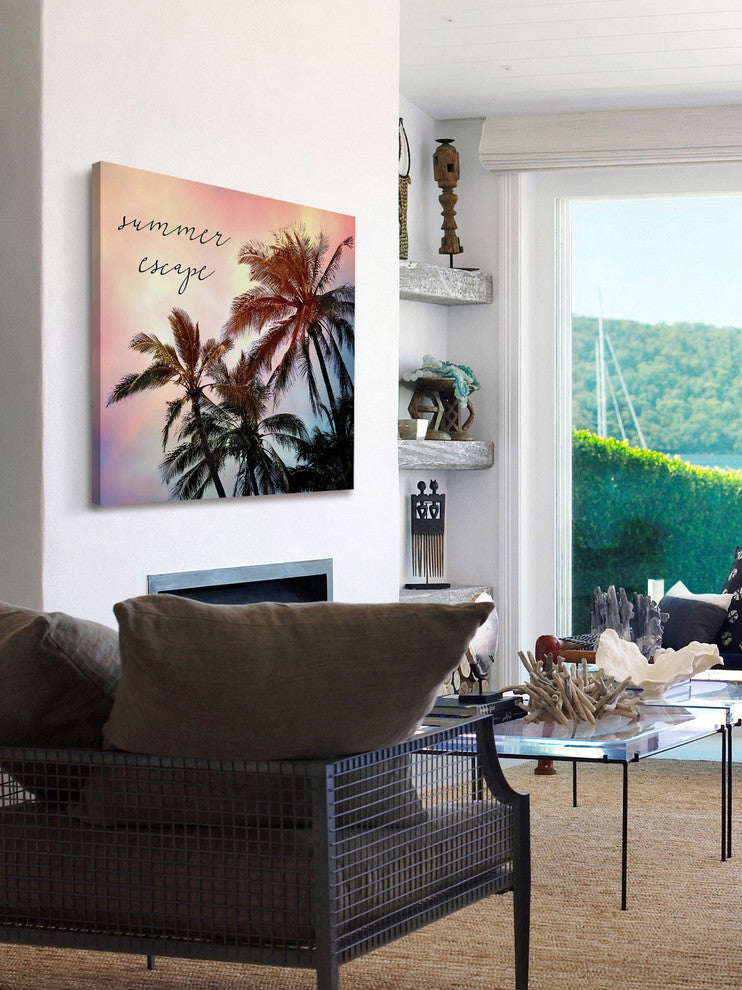 Marmont Hill, "Summer Escape" by Sylvia Cook Painting on Wrapped Canvas, 40x40