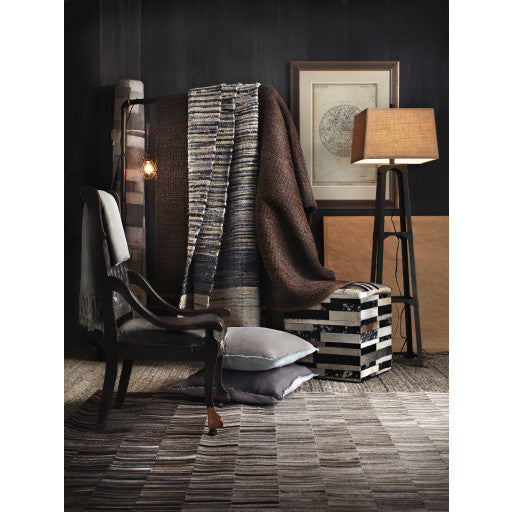 Surya Outback OUT-1011 8'x10' Rug, Ivory/Medium Gray