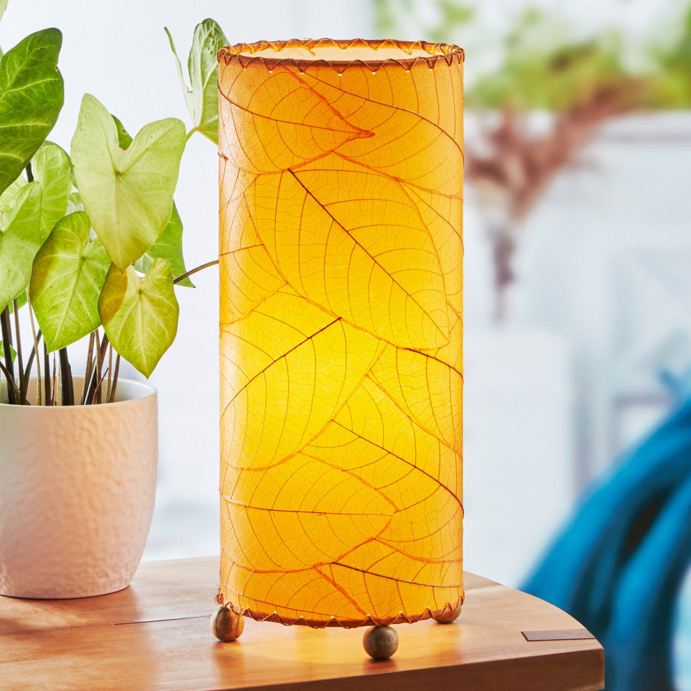 Cocoa Leaf Cylinder Orange