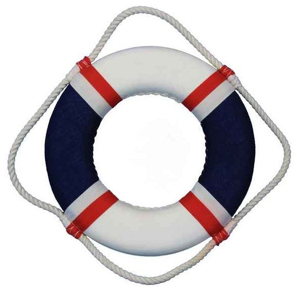 Usa Decorative Lifering Ation Beach Decor, 10''