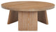 Safavieh Couture Julianna Wood Coffee Table, Rustic Oak