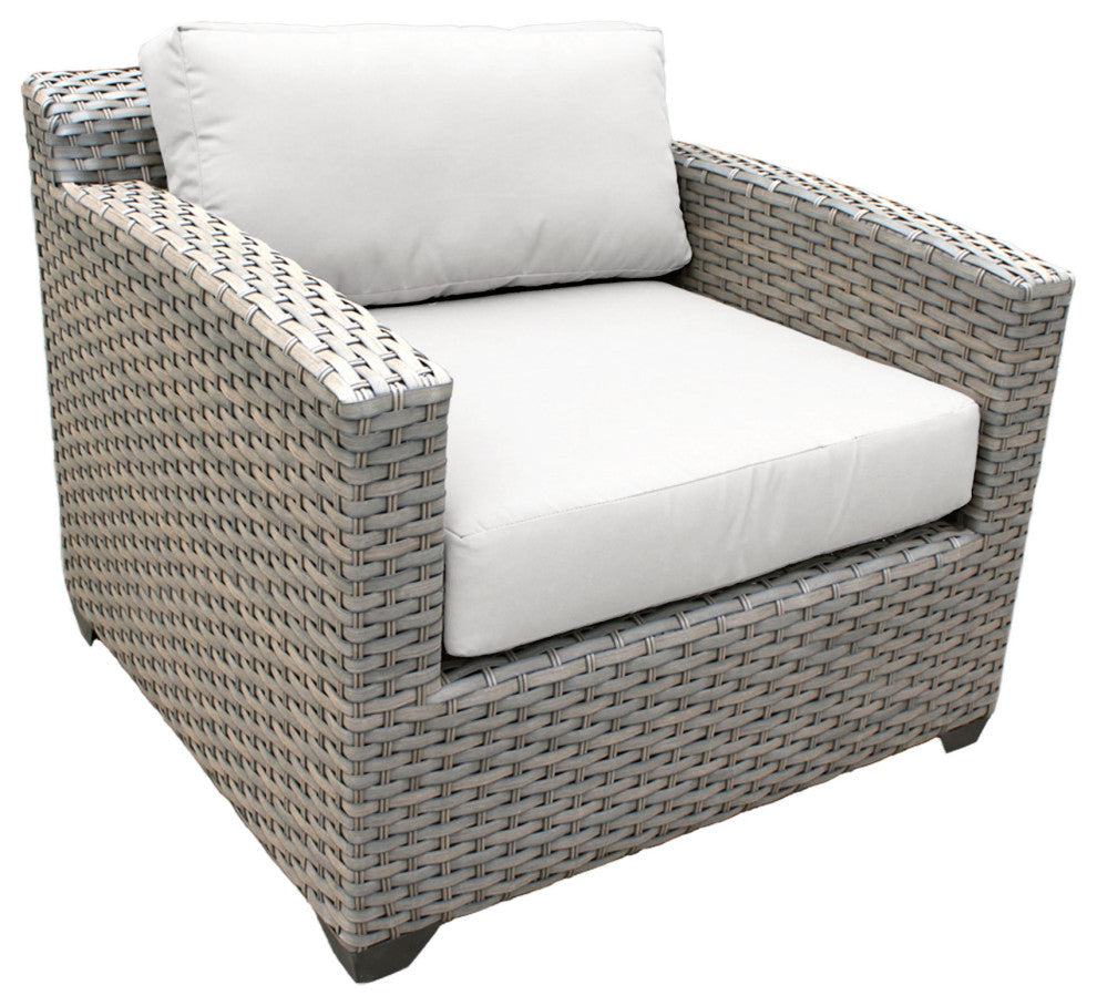 Florence Club Chair Sail White