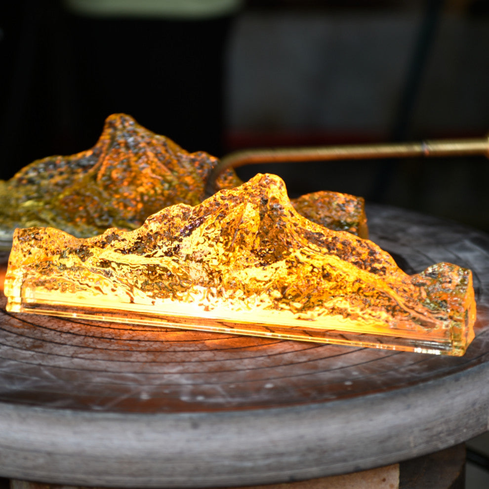 Himalayas Integrated LED Chandelier, Brass, 48 Inches