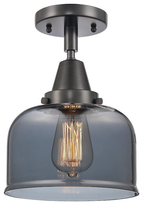 INNOVATIONS LIGHTING 447-1C-BK-G73 Large Bell Flush Mount