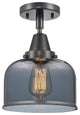 INNOVATIONS LIGHTING 447-1C-BK-G73 Large Bell Flush Mount