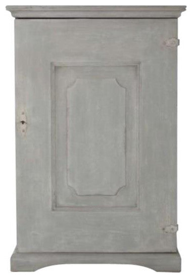 Traditional Angelo Cabinet, Charcoal Finish
