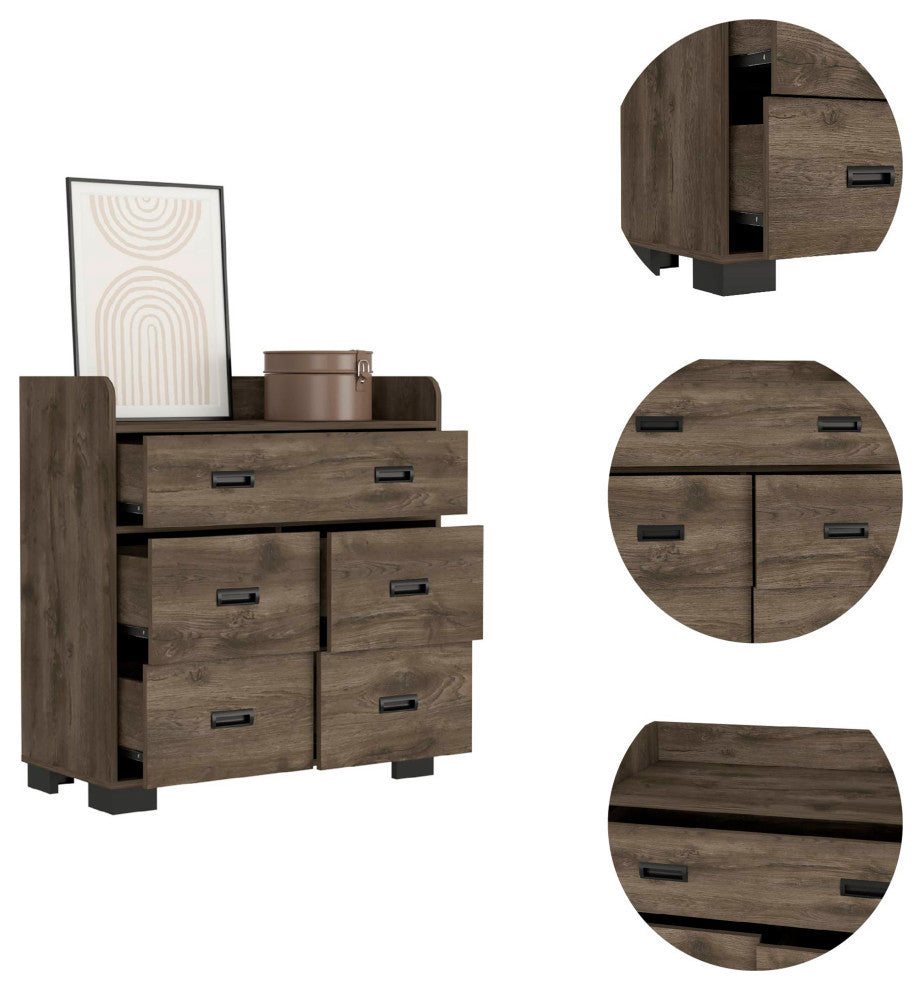 Anemone Dresser, Dark Brown