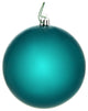 Vickerman N591041DCV 4" Dark Teal Candy Ball Ornament, 6 per Bag