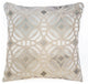 Perspective Pillow, Silver