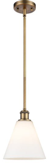 Innovations 516-1S-BB-GBC-81-LED 1-Light Mini Pendant, Brushed Brass