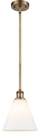 Innovations 516-1S-BB-GBC-81-LED 1-Light Mini Pendant, Brushed Brass