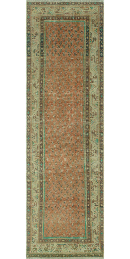 Vintage Distressed Charlott Rust Runner